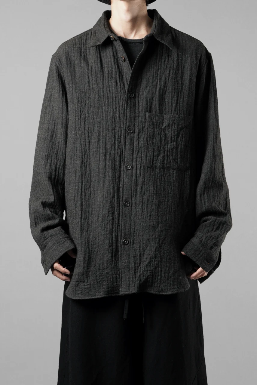 forme d'expression Relaxed Shirt / B35M (Loden) - Image 8