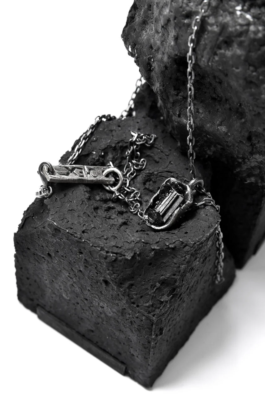 GASPARD HEX Black Tourmaline Pendant Small - Image 10