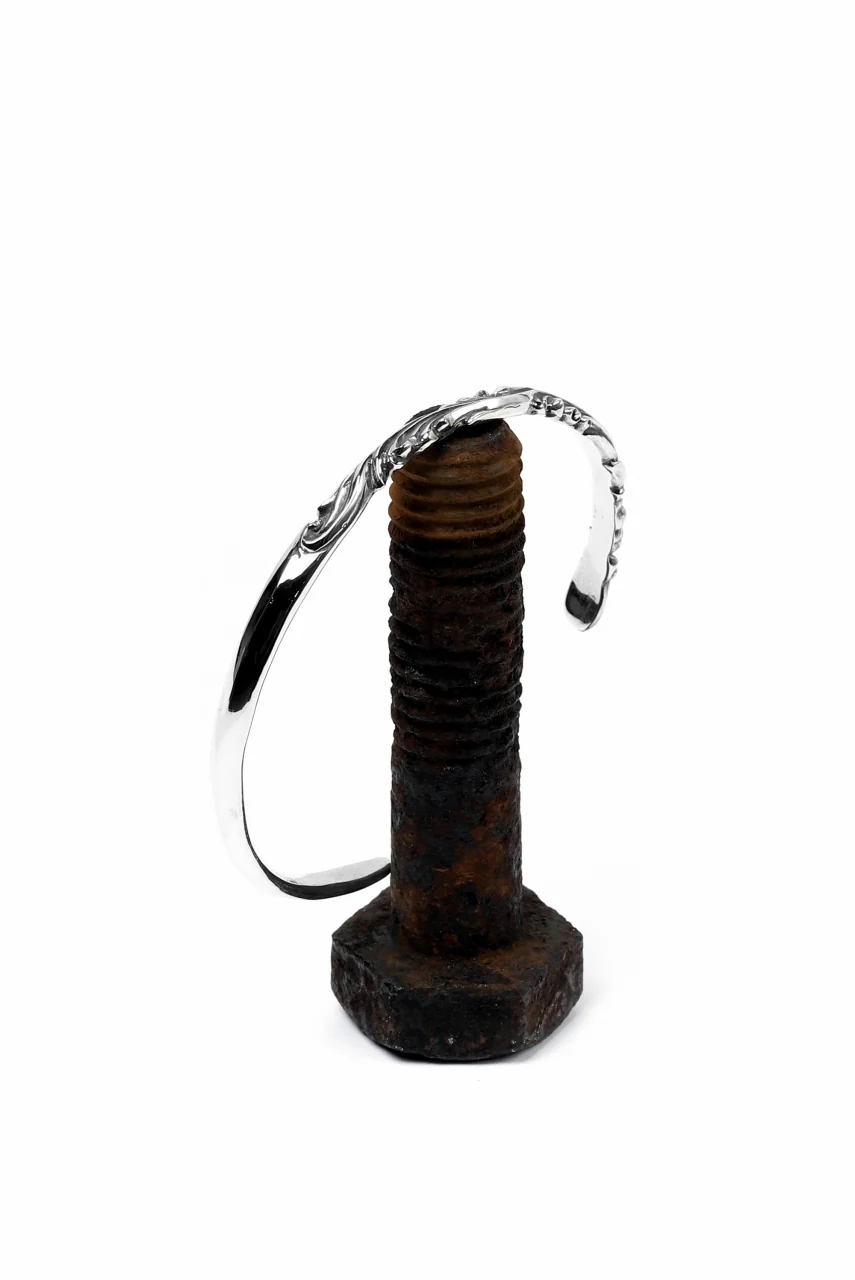 【最短出荷可能】Loud Style Design - GET IN THE RING "ARABESQUE-THIN" SILVER BANGLE - Image 13