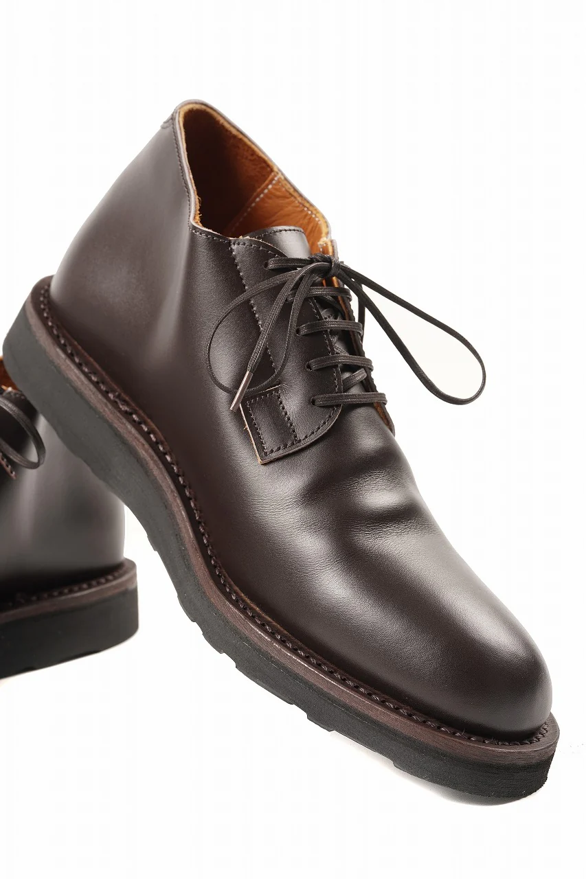Portaille x N/07 exclusive POSTMAN SHOES / WEIN HEIMER BOX CALF (DARK BROWN) - Image 16