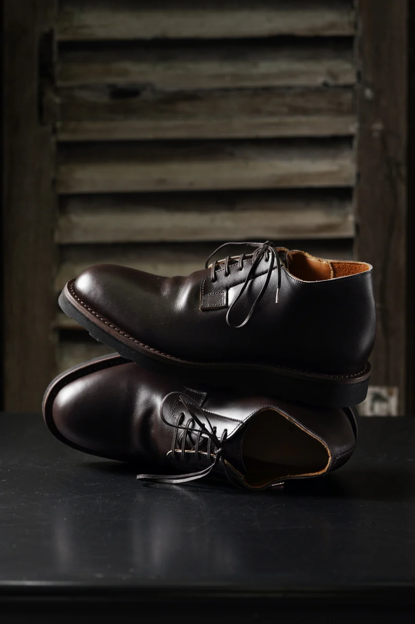 Portaille x N/07 exclusive POSTMAN SHOES / WEIN HEIMER BOX CALF (DARK BROWN) - Image 24