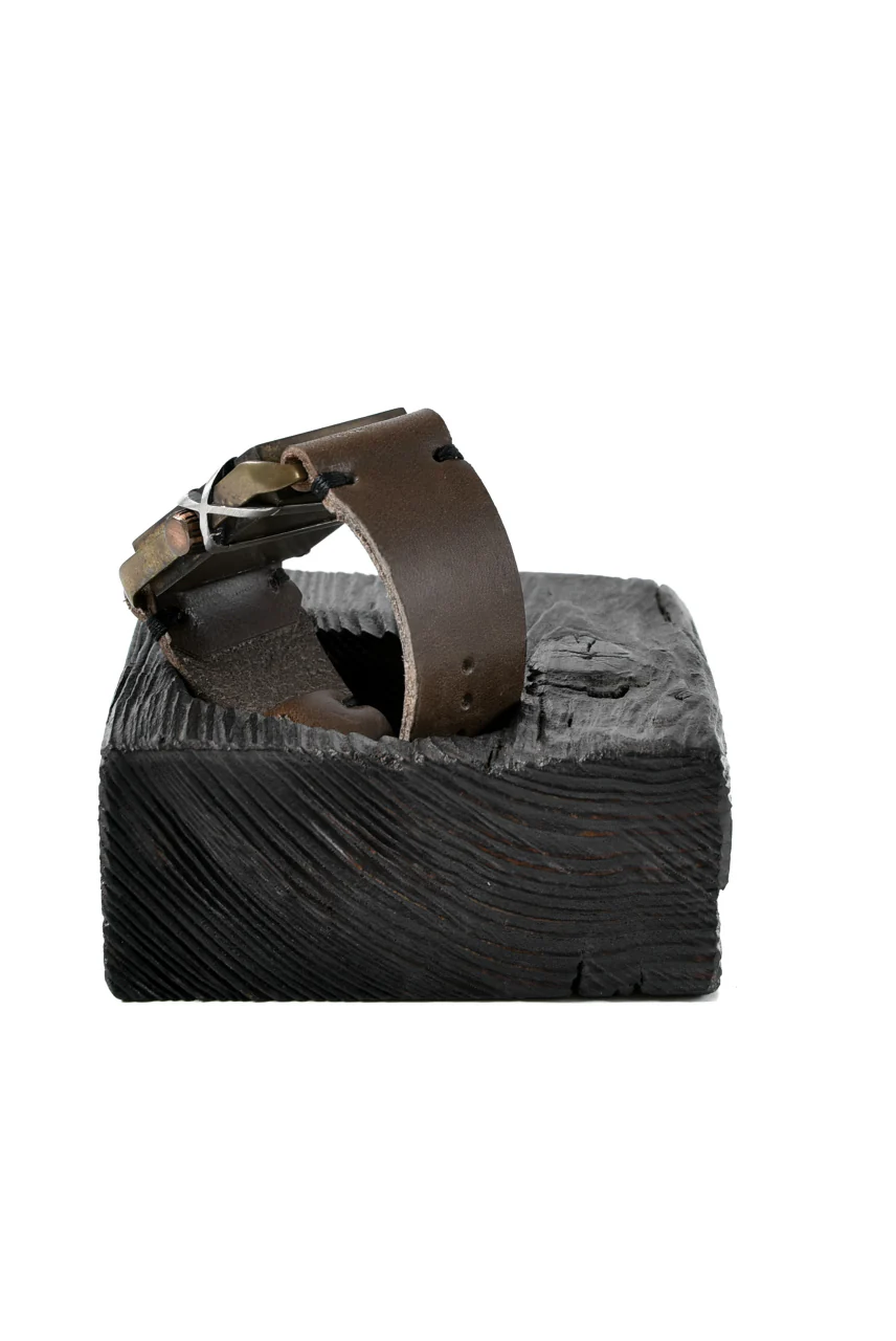 TACET x ESDE - Pyramid watch in brass with Black Diamond (Automatic) - Image 25
