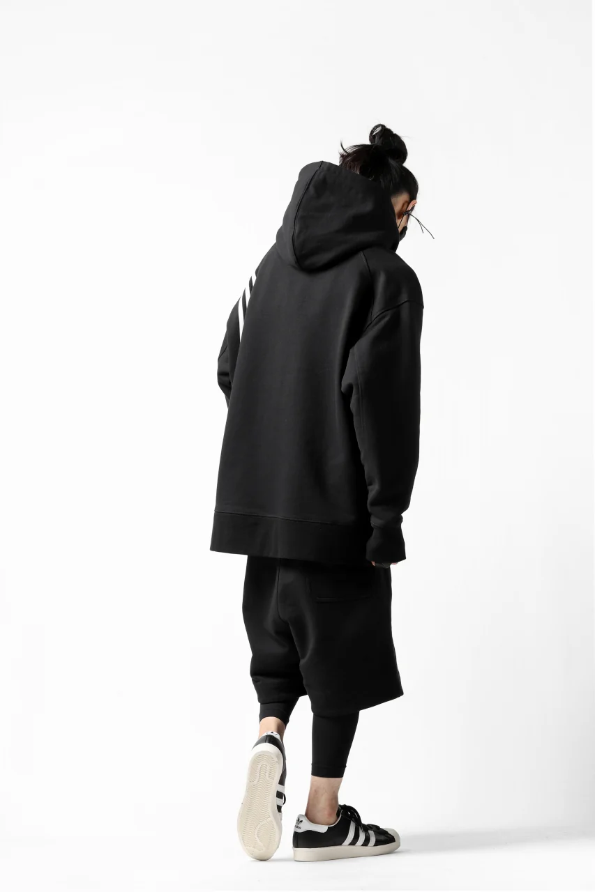 Y-3 Yohji Yamamoto 3-STP SHORTS / FRENCH TERRY (BLACK) - Image 11