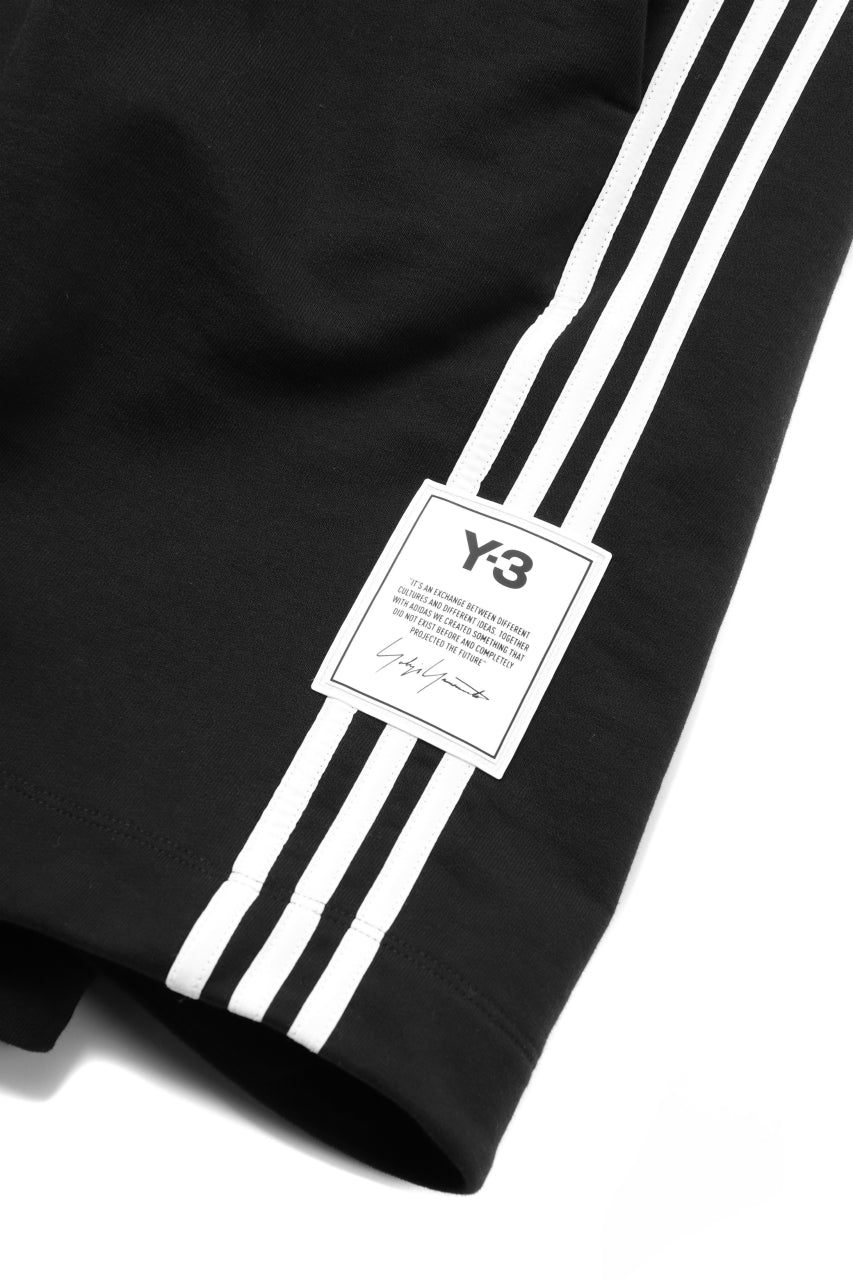Y-3 Yohji Yamamoto 3-STP SHORTS / FRENCH TERRY (BLACK) - Image 22